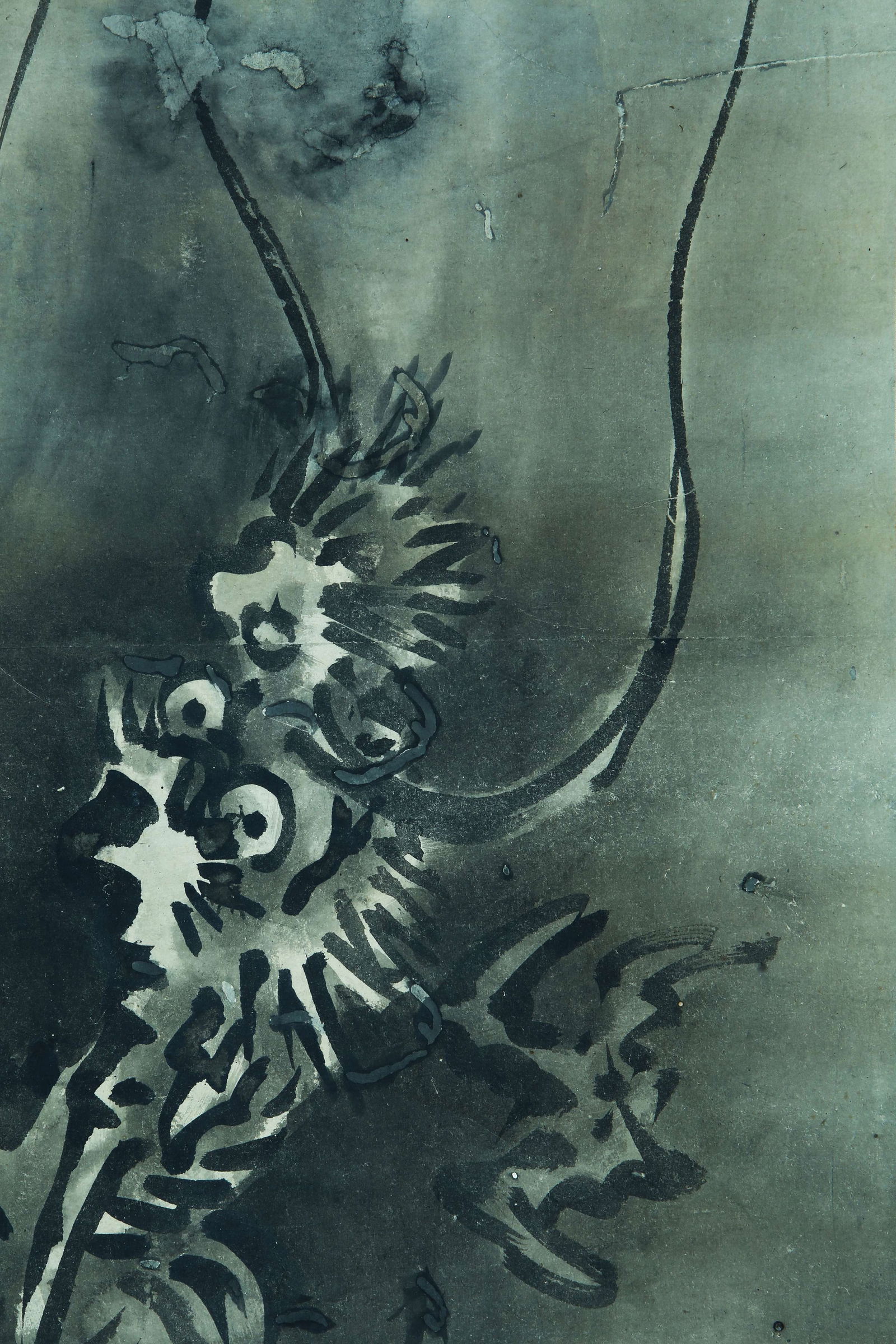 CHEN RONG (DATES UNKNOWN), ATTRIBUTED TO, INK DRAGON - 4