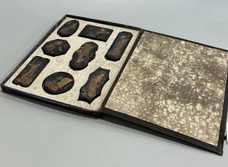 A SET OF EIGHT 'LADIES' INKSTICKS: A SET OF EIGHT 'LADIES' INKSTICKS Dimensions vary. All measurements are approximate.