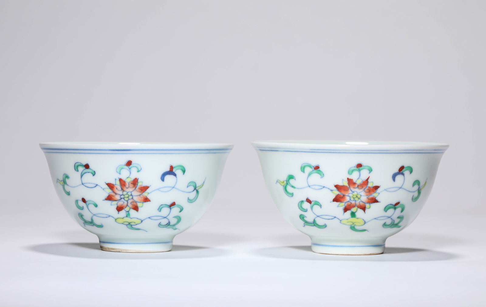 A DOUCAI 'LOTUS' CUP (1 of 4)