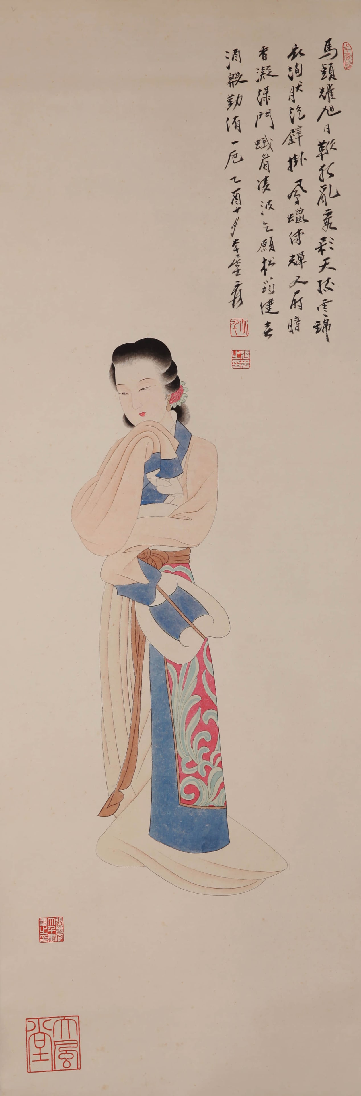 ZHANG DAQIAN (1899-1983), ATTRIBUTED TO, LADY (1 of 5)