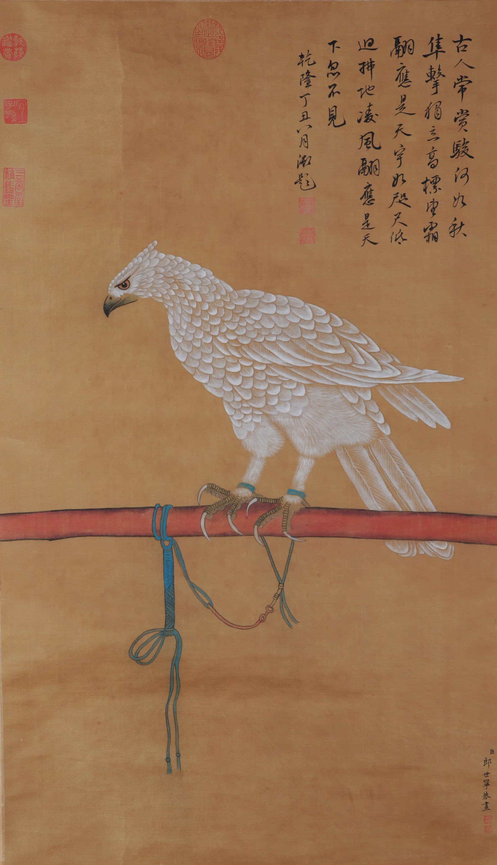 GIUSEPPE CASTIGLIONE (1688-1766), ATTRIBUTED TO, EAGLE (1 of 6)