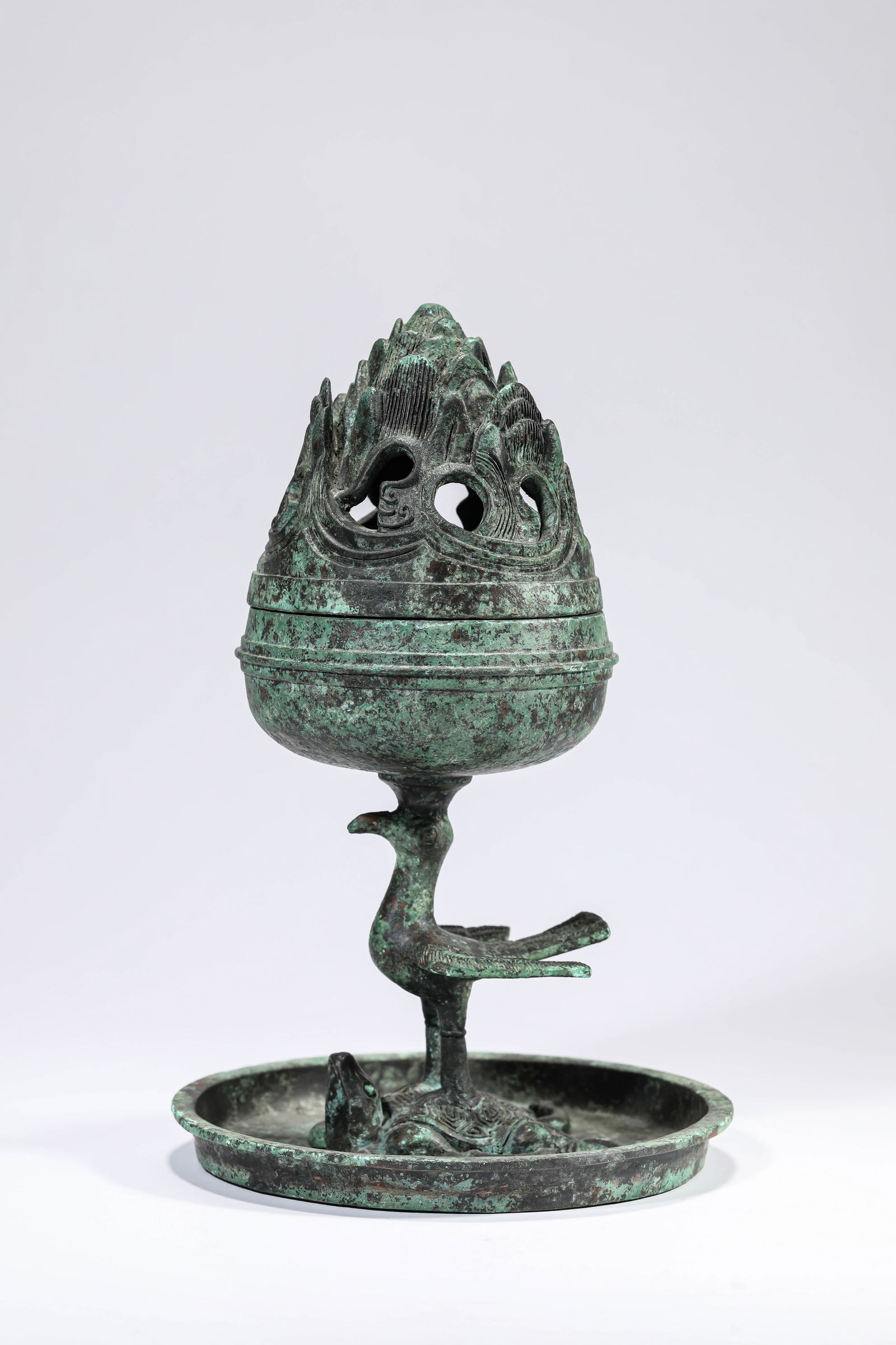 A BRONZE CENSER (1 of 7)