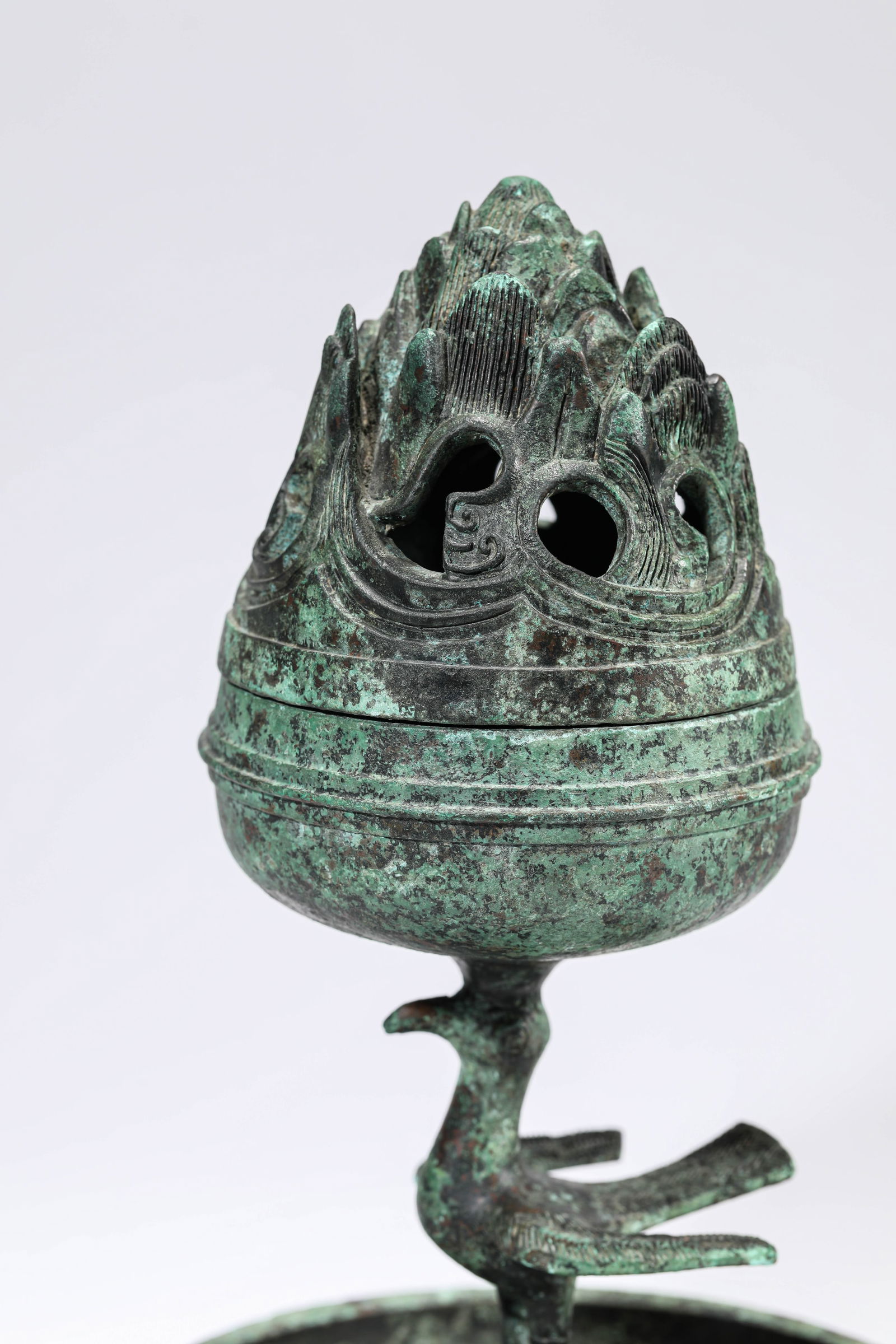 A BRONZE CENSER - 3