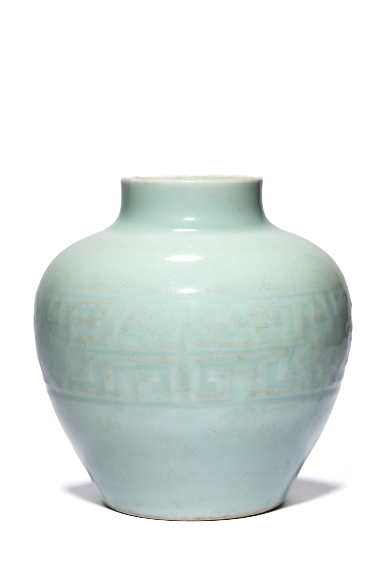 A DANQING-GLAZED VASE - 4