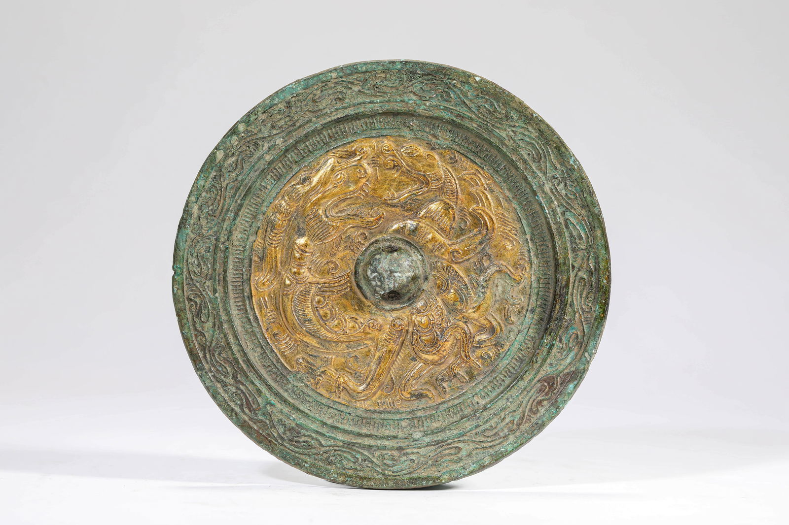 A BRONZE MIRROR (1 of 3)