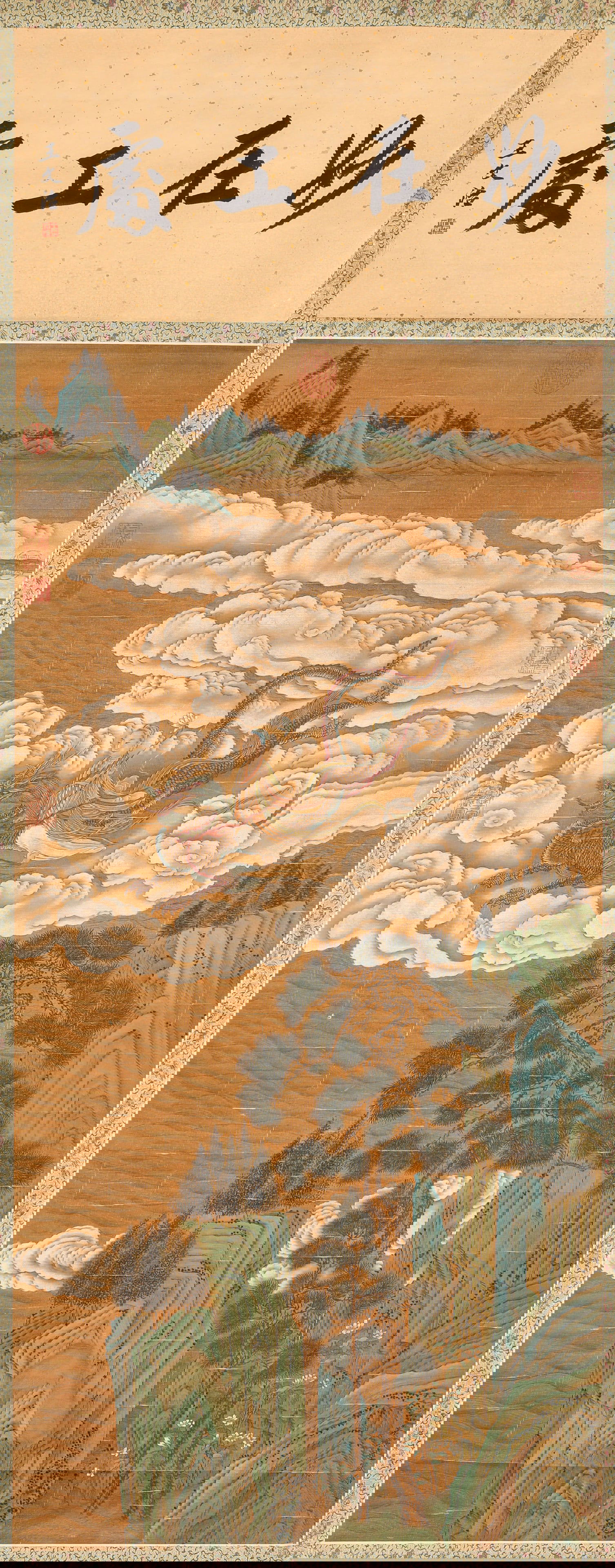 ZHAO MENGFU (1254-1322), ATTRIBUTED TO, FIGURE NARRATIVE: ZHAO MENGFU (1254-1322), ATTRIBUTED TO, FIGURE NARRATIVE Dimensions: Width: 53.0 cm (20.87 in) x Height: 108.0 cm (42.52 in). All measurements are approximate.