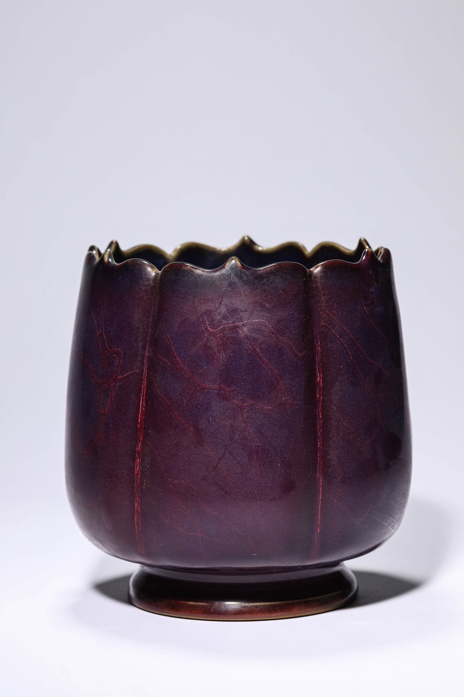 A JUN-TYPE 'LOBED' BOWL (1 of 6)