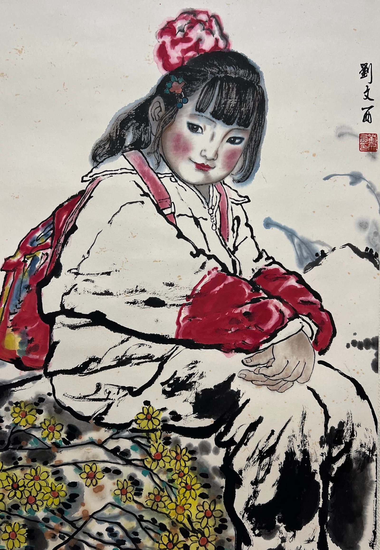 LIU WENXI (1933-2019), ATTRIBUTED TO, FIGURE (1 of 9)