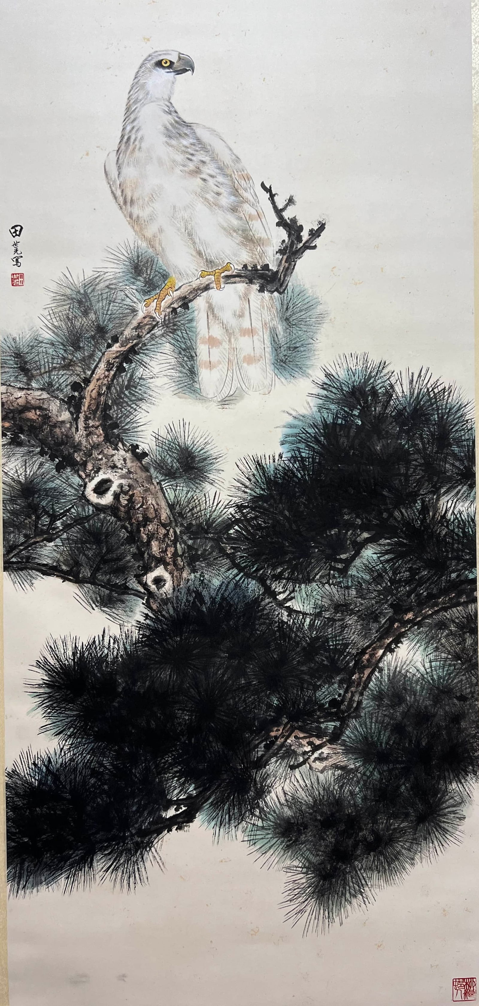 TIAN SHIGUANG (1916-1999), ATTRIBUTED TO, EAGLE (1 of 9)