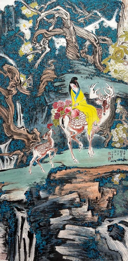 LIU DANZHAI (1931-2011), ATTRIBUTED TO, FIGURE (1 of 9)