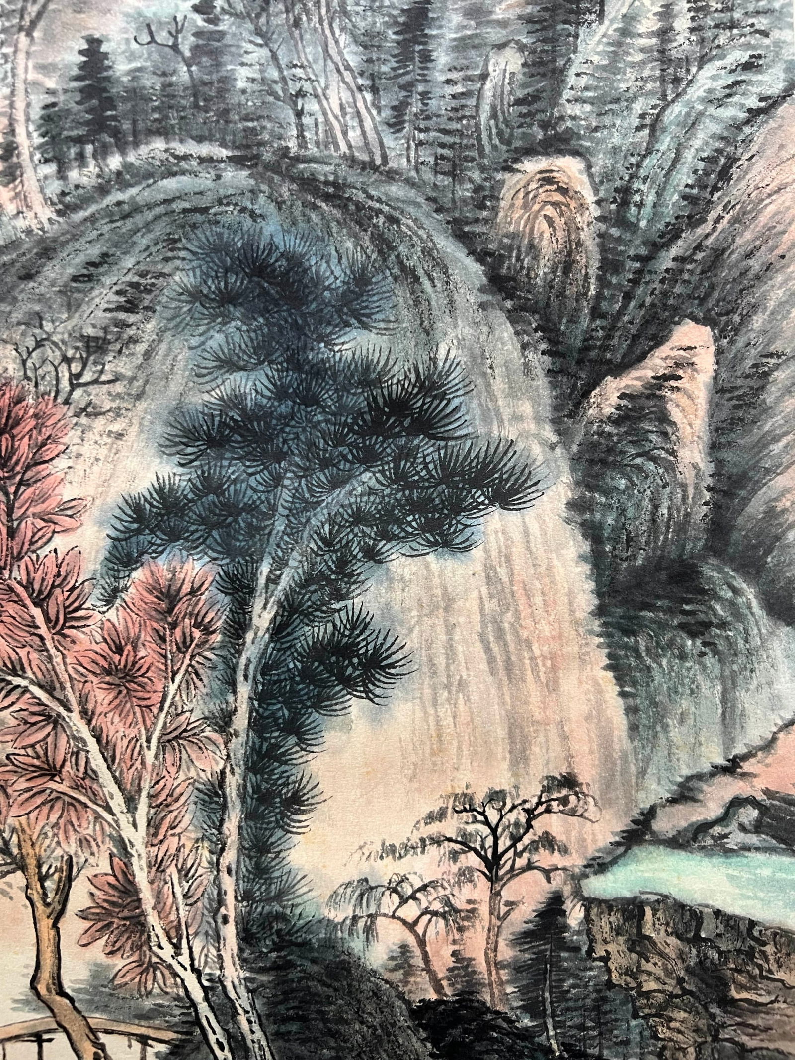 QI KUN (DATES UNKNOWN), ATTRIBUTED TO, LANDSCAPE - 3