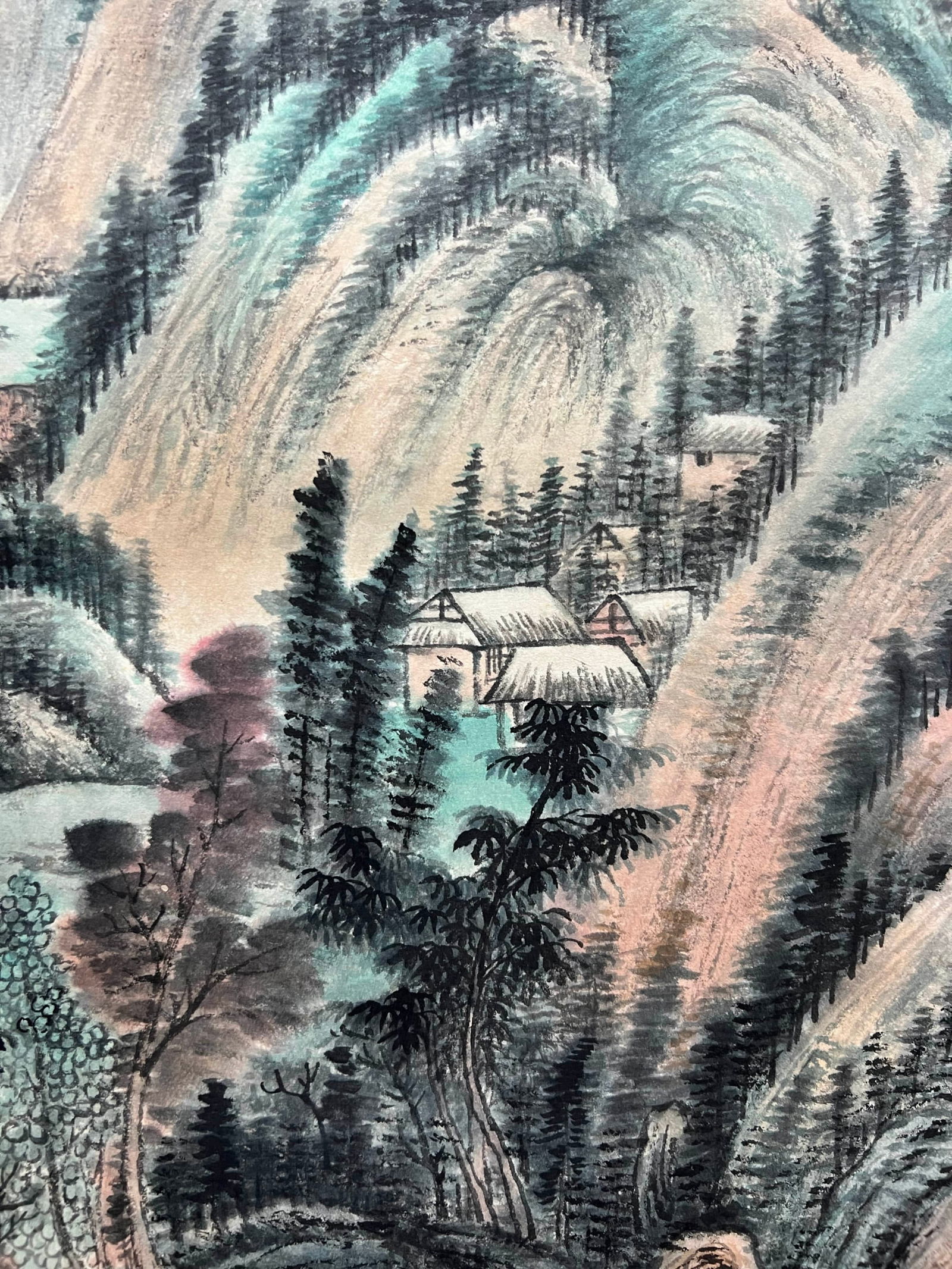 QI KUN (DATES UNKNOWN), ATTRIBUTED TO, LANDSCAPE - 5