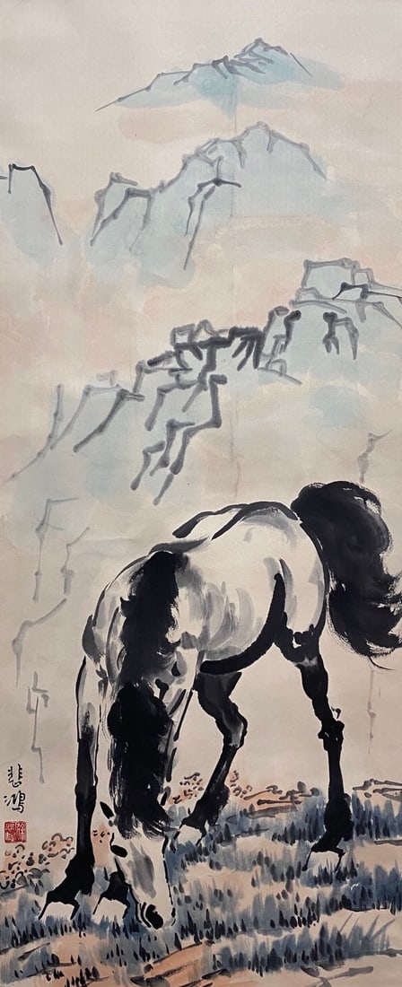 XU BEIHONG (1895-1953), ATTRIBUTED TO, HORSE (1 of 8)