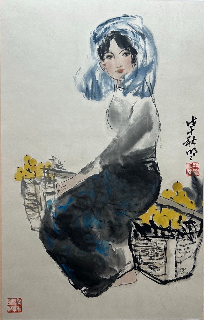 WANG MINGMING (B. 1952), ATTRIBUTED TO, FIGURE (1 of 8)