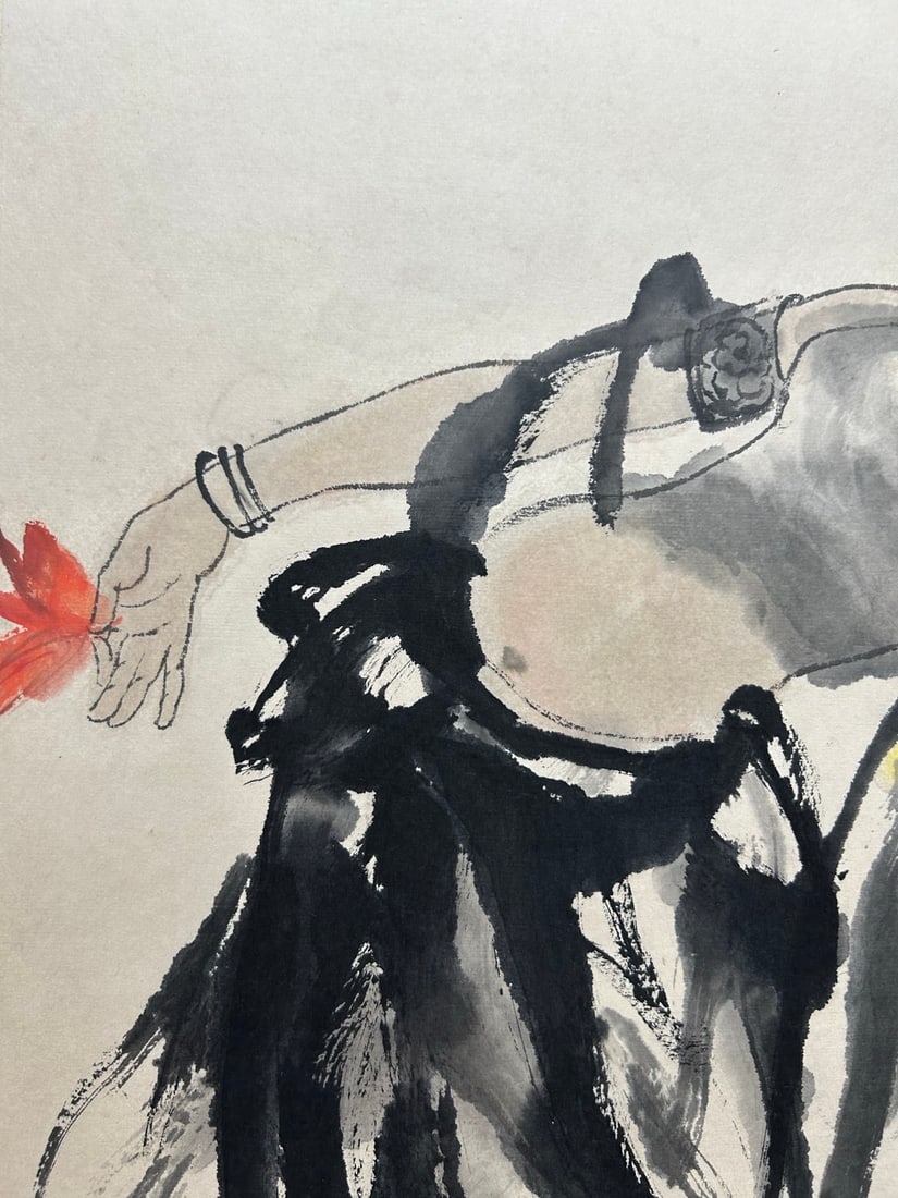 WANG MINGMING (B. 1952), ATTRIBUTED TO, FIGURE - 3