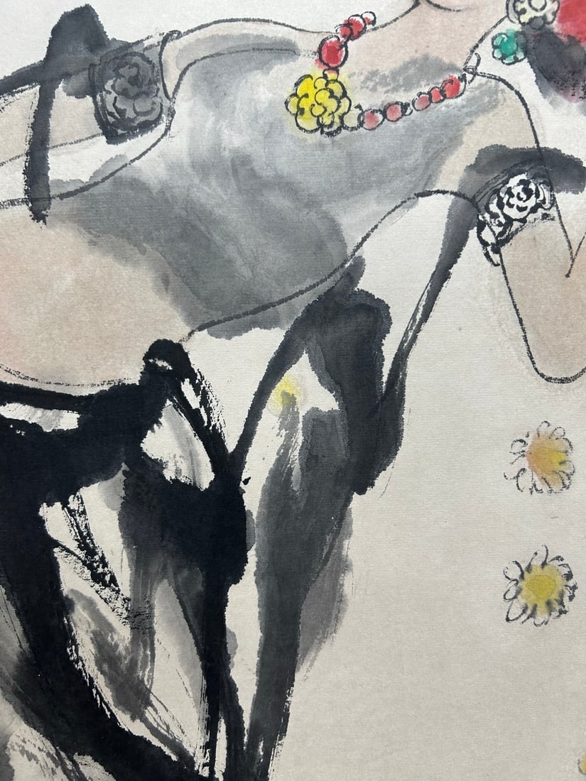 WANG MINGMING (B. 1952), ATTRIBUTED TO, FIGURE - 4