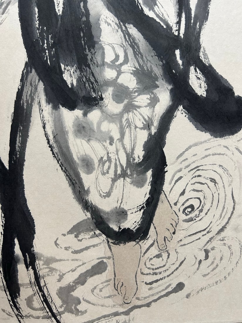 WANG MINGMING (B. 1952), ATTRIBUTED TO, FIGURE - 7