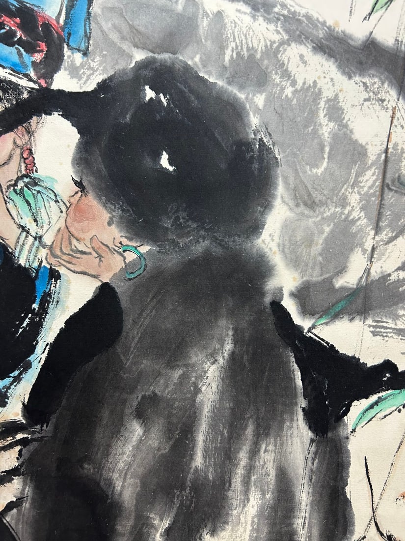 YAO YOUDUO (1937-2001), ATTRIBUTED TO, FIGURE - 4