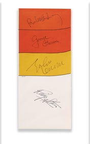 THE BEATLES - FULLY SIGNED ILLUSTRATED ENVELOPE