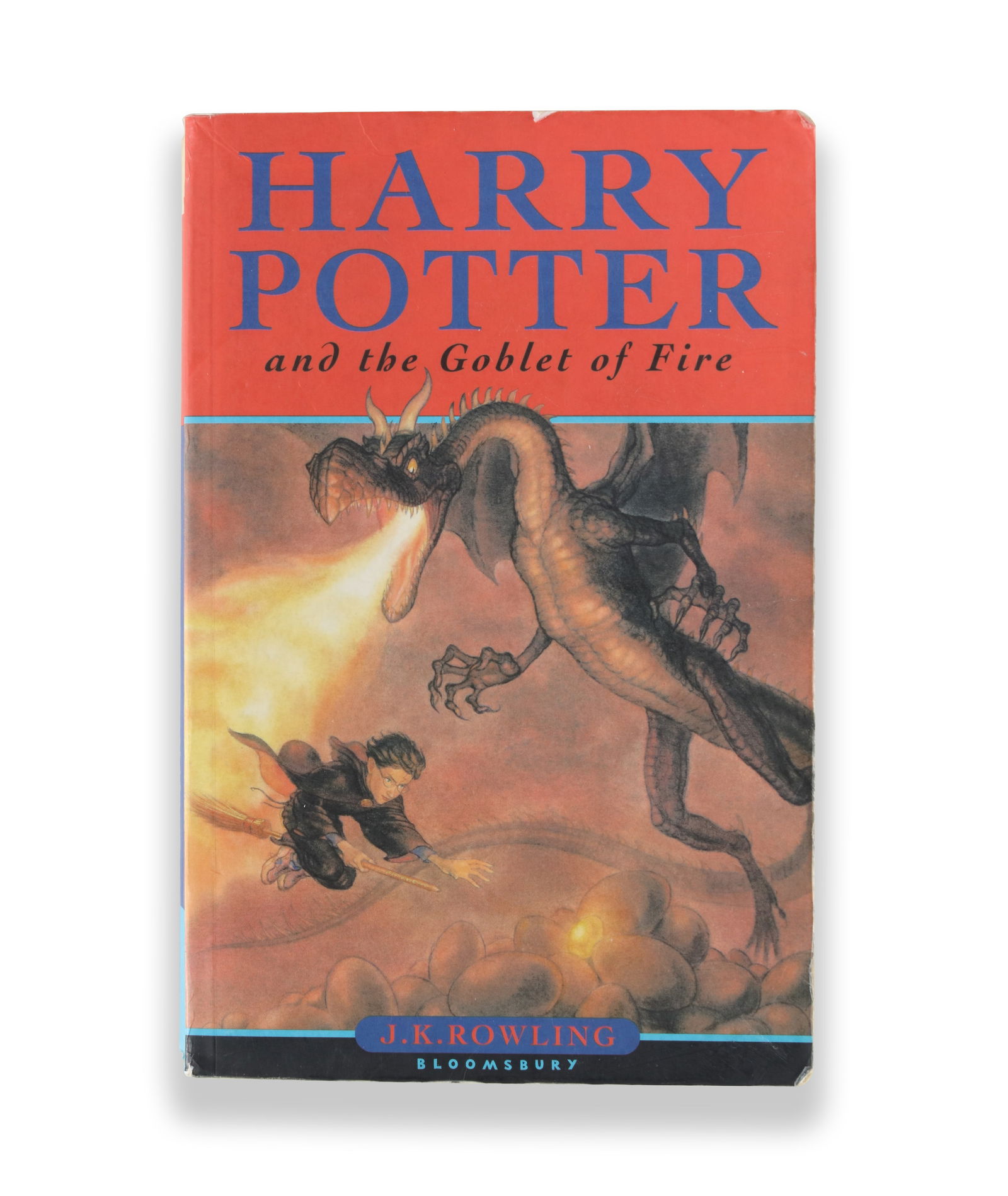 J.K. ROWLING - SIGNED FIRST EDITION HARRY POTTER AND THE GOBLET OF FIRE (BLOOMSBURY) (1 of 4)