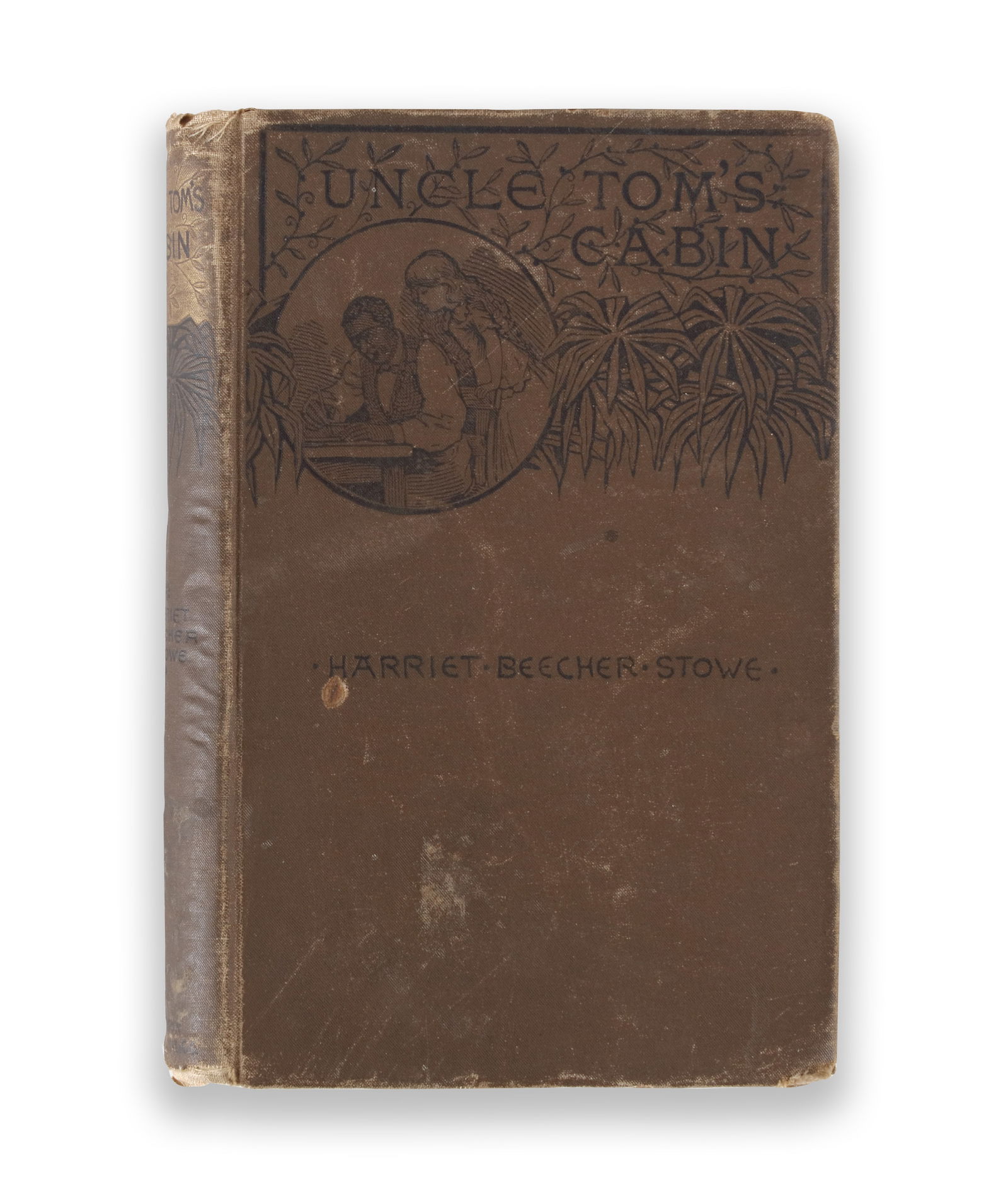 MARK TWAIN - SIGNED UNCLE TOM'S CABIN (HARRIET BEECHER STOWE): MARK TWAIN - SIGNED UNCLE TOM'S CABIN (HARRIET BEECHER STOWE)Provenance and Authenticity:This item includes a certificate of authenticity. His Collectible Has Undergone Rigorous Authentication. The