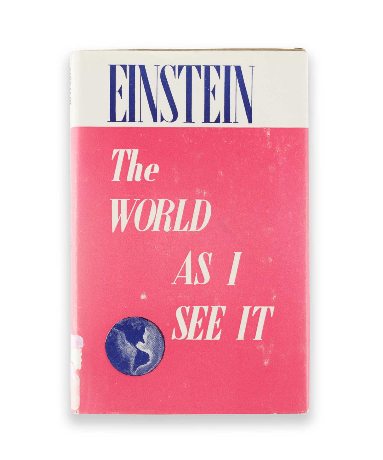 ALBERT EINSTEIN - SIGNED COPY OF THE WORLD AS I SEE IT (PHILOSOPHICAL LIBRARY, NEW YORK) (1 of 4)