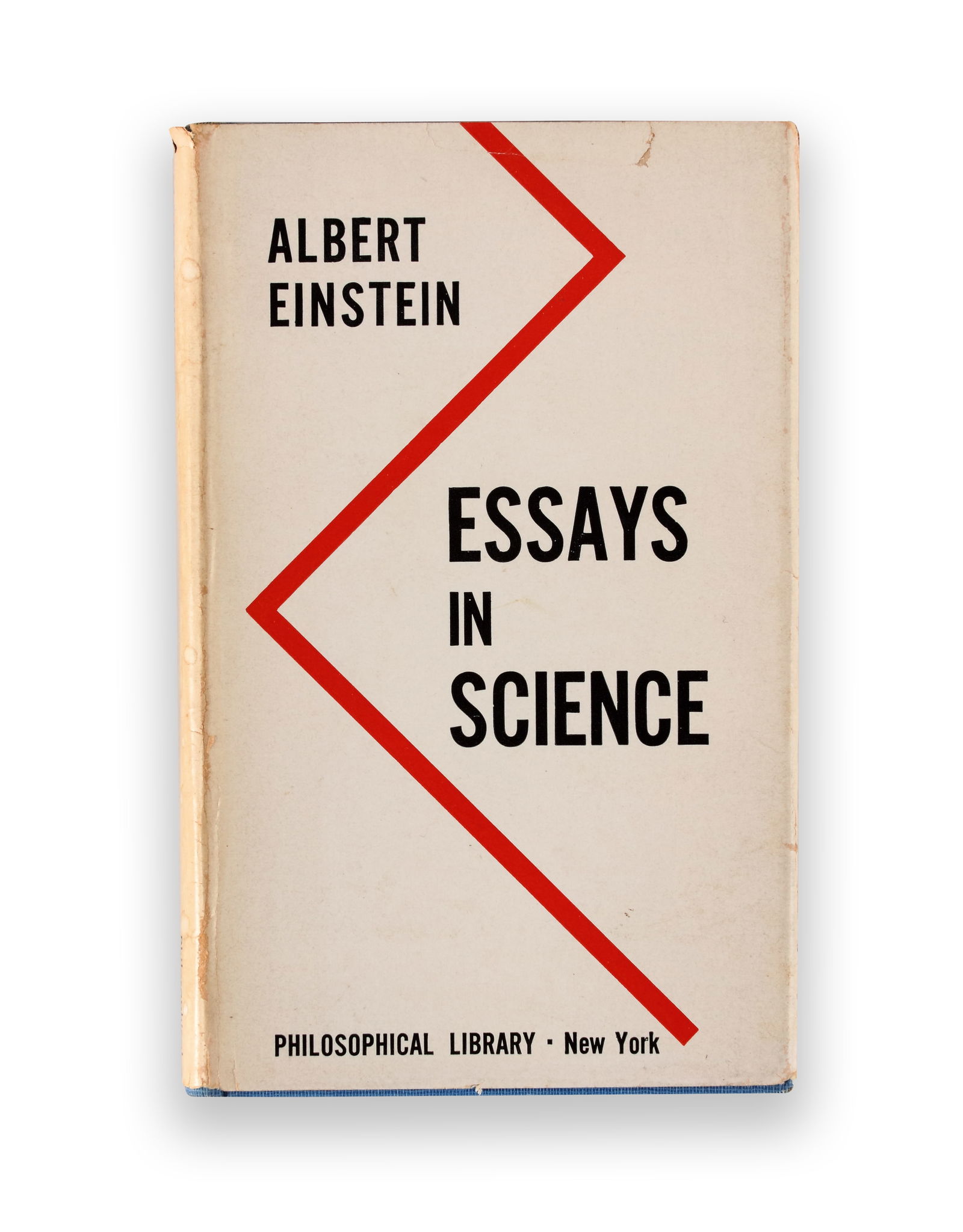 ALBERT EINSTEIN - SIGNED ESSAYS IN SCIENCE WITH HANDWRITTEN "E = MC²" (PHILOSOPHICAL LIBRARY, NEW (1 of 4)
