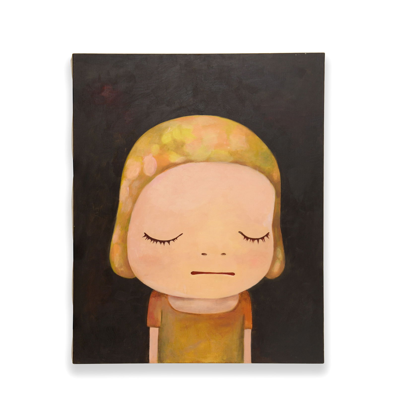 YOSHITOMO NARA (B. 1959), ATTRIBUTED TO, ACRYLIC ON CANVAS (1 of 2)