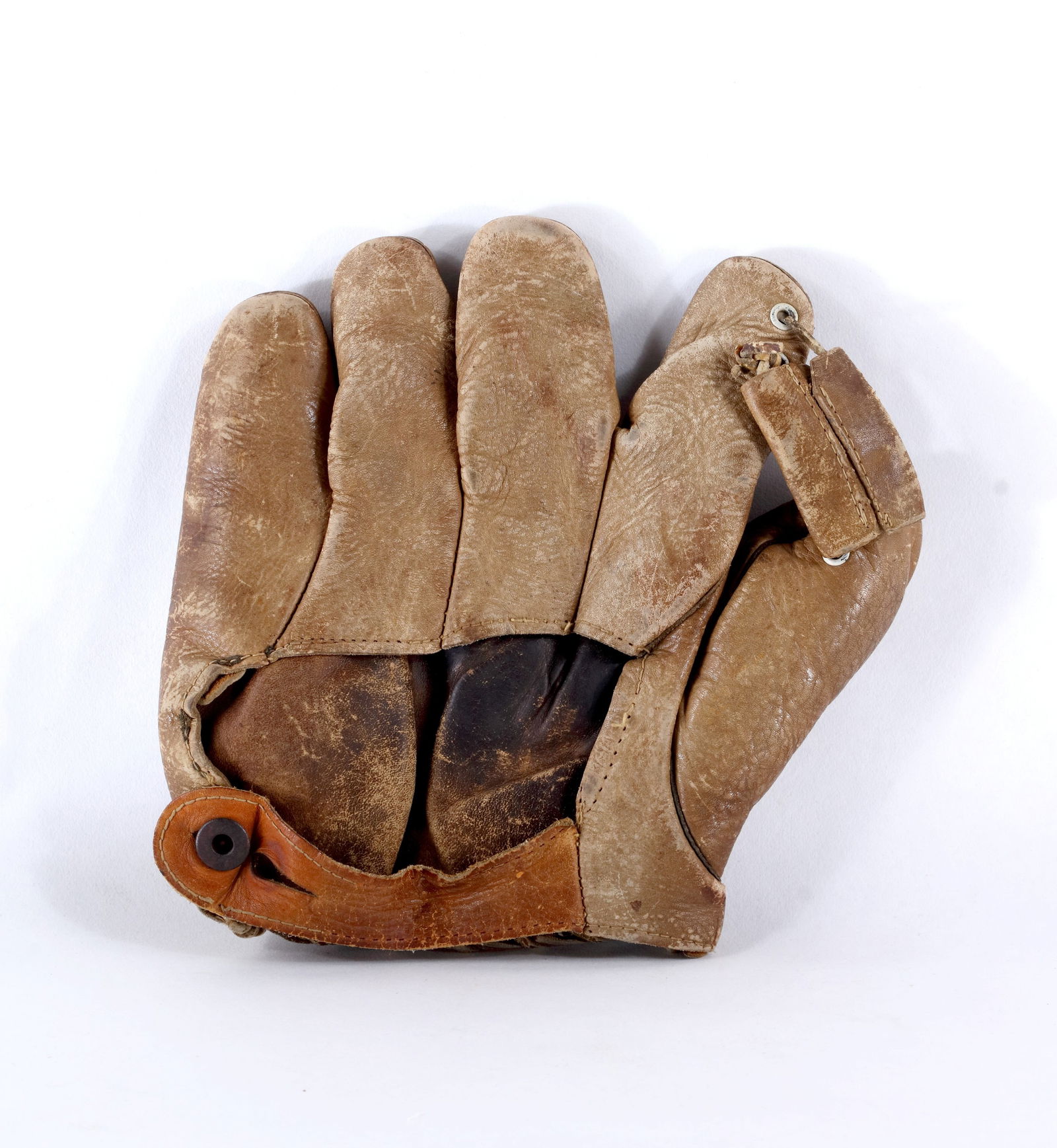 BABE RUTH HAND-SIGNED BASEBALL GLOVE - 2