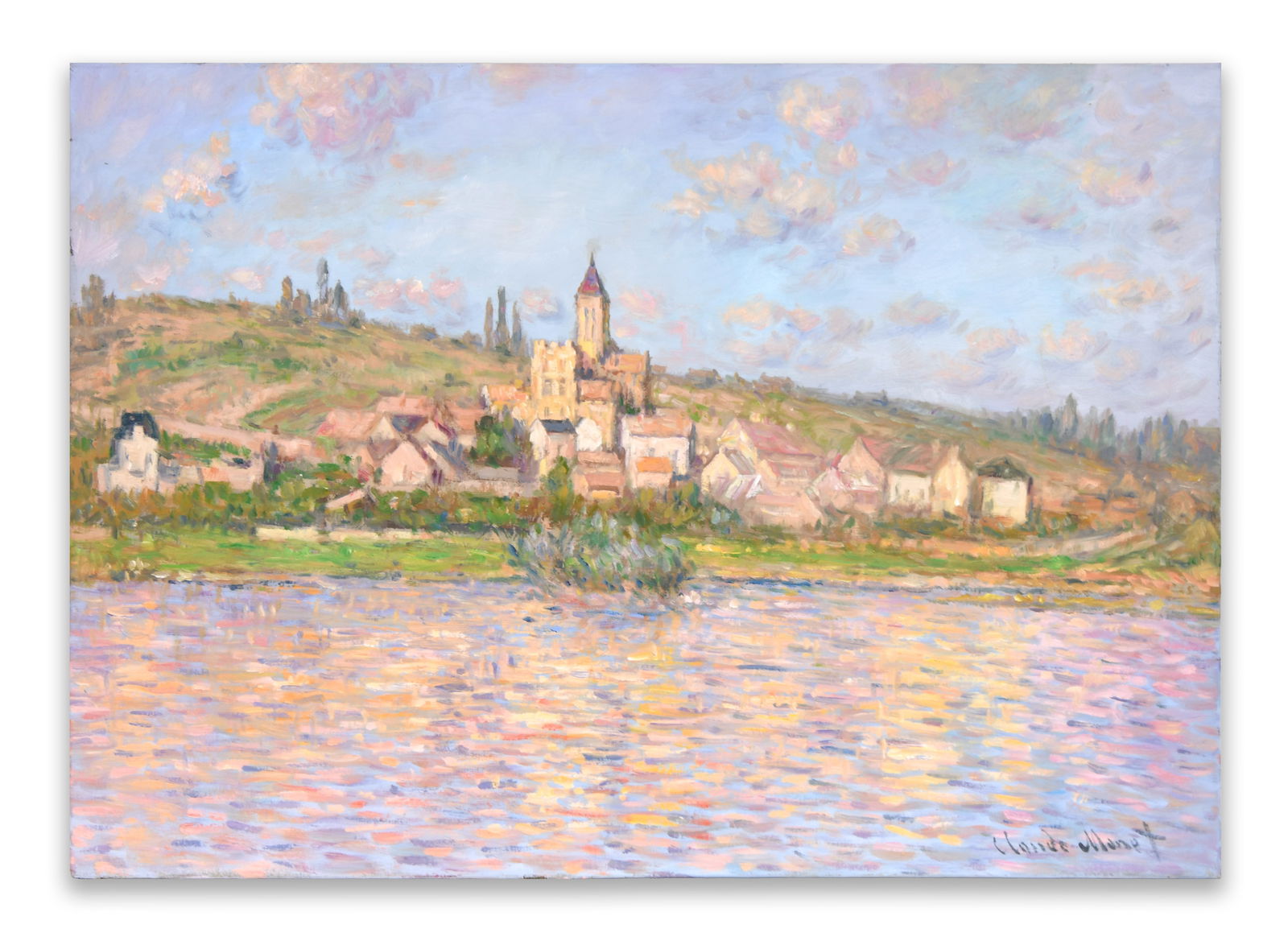CLAUDE MONET (1840–1926), ATTRIBUTED TO, OIL ON CANVAS: CLAUDE MONET (1840–1926), ATTRIBUTED TO, OIL ON CANVASDimensions:Image size: 49.8 × 69.5 cm. All measured values are approximate.Provenance and Authenticity:This item includes a certificate of