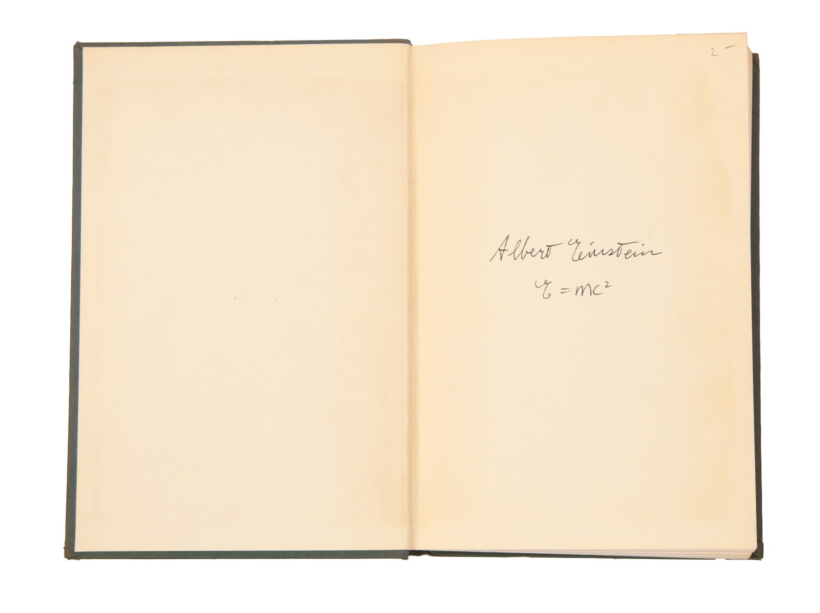 ALBERT EINSTEIN (1879–1955) AND LEOPOLD INFELD (1898–1968), SIGNED BOOK, THE EVOLUTION OF - 2