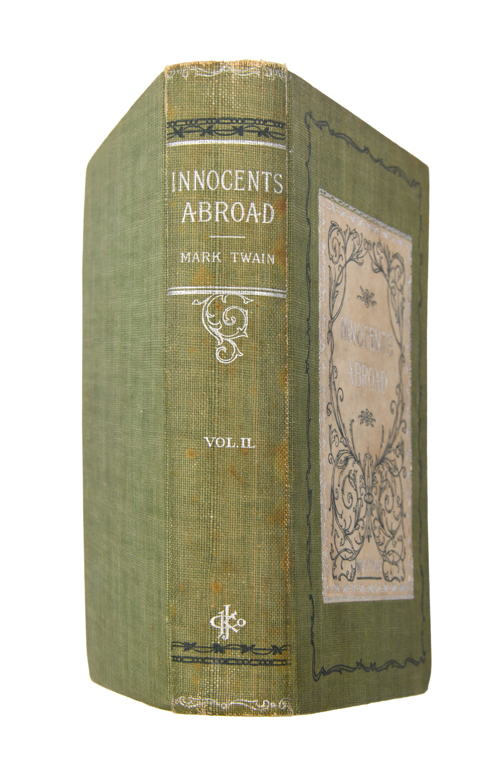 MARK TWAIN (1835–1910), SIGNED COPY, THE INNOCENTS ABROAD, OR THE NEW PILGRIM'S PROGRESS, JOSEPH - 4