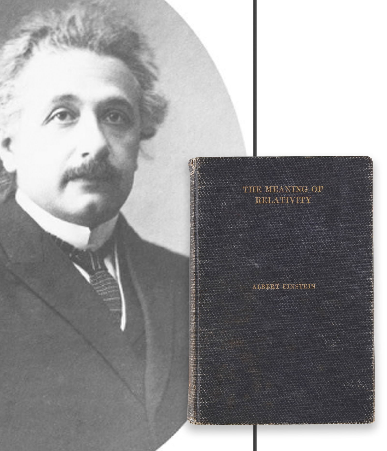 ALBERT EINSTEIN – SIGNED THE MEANING OF RELATIVITY (PRINCETON UNIVERSITY PRESS, 1923 EDITION) (1 of 4)