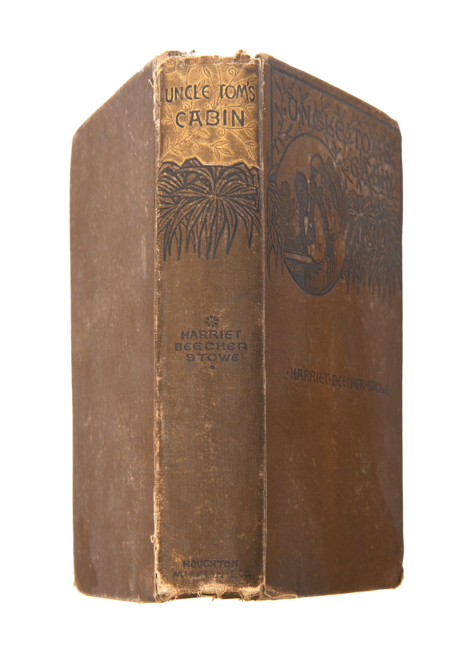 MARK TWAIN (SAMUEL L. CLEMENS, 1835–1910), SIGNED COPY OF UNCLE TOM'S CABIN BY HARRIET BEECHER - 4