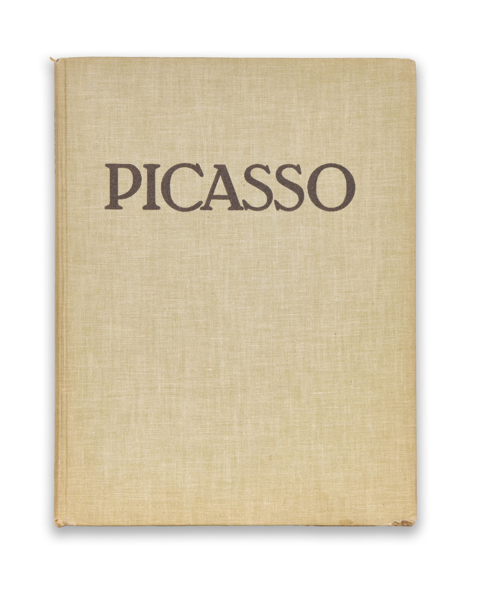 PABLO PICASSO (1881–1973), SIGNED COPY OF PICASSO BY JEAN CASSOU, 1940: PABLO PICASSO (1881–1973), SIGNED COPY OF PICASSO BY JEAN CASSOU, 1940Provenance and Authenticity:This item includes a certificate of authenticity. This copy of Picasso by Jean Cassou bears a
