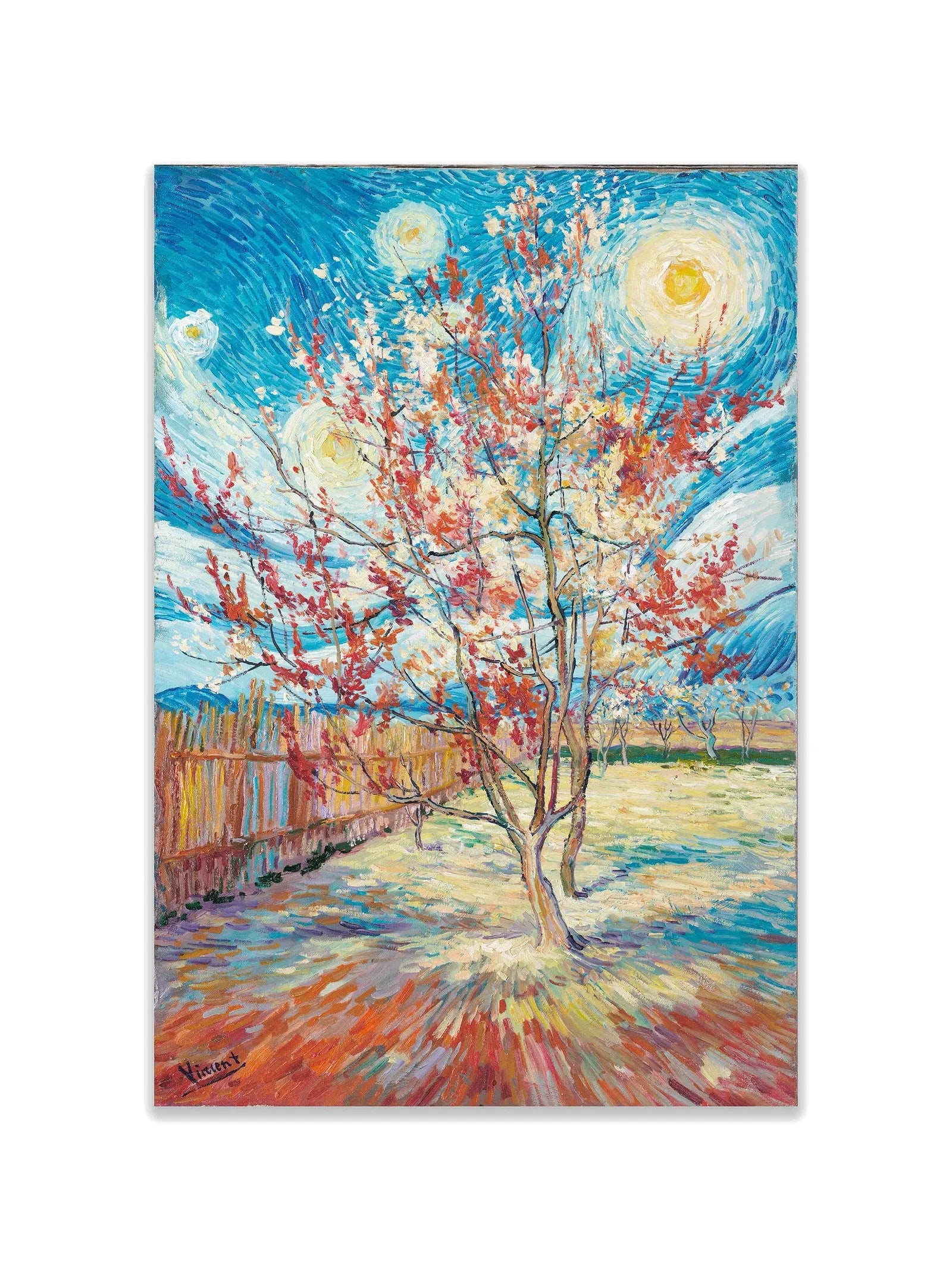 VINCENT VAN GOGH(1853-1890),ATTRIBUTED TO, OIL ON CANVAS: VINCENT VAN GOGH(1853-1890),ATTRIBUTED TO, OIL ON CANVAS Dimensions: Image size:73.3 x 50.4 cm. All measured values are approximate. Provenance and Authenticity: This item includes a certificate of au