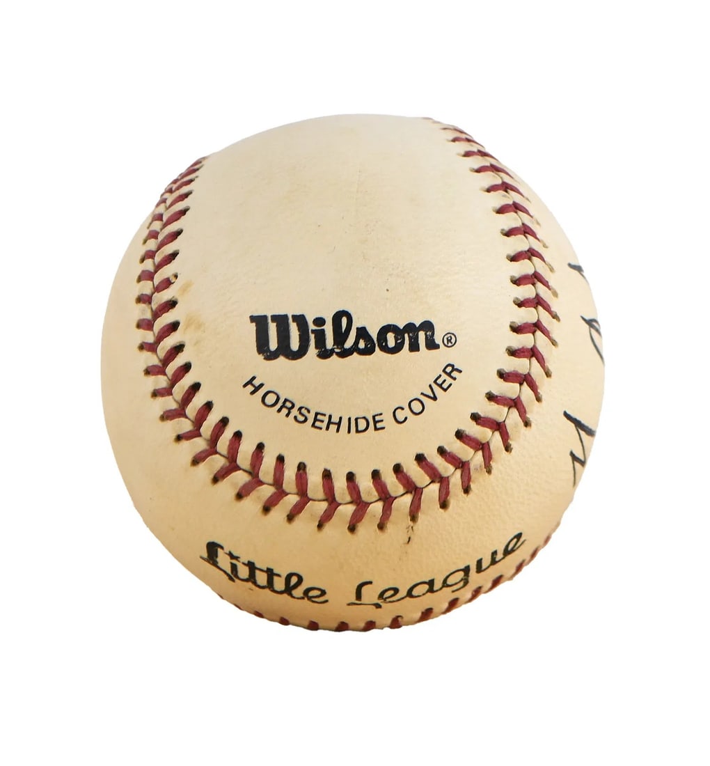 MICHAEL JACKSON (1958–2009), SIGNED BASEBALL - 3