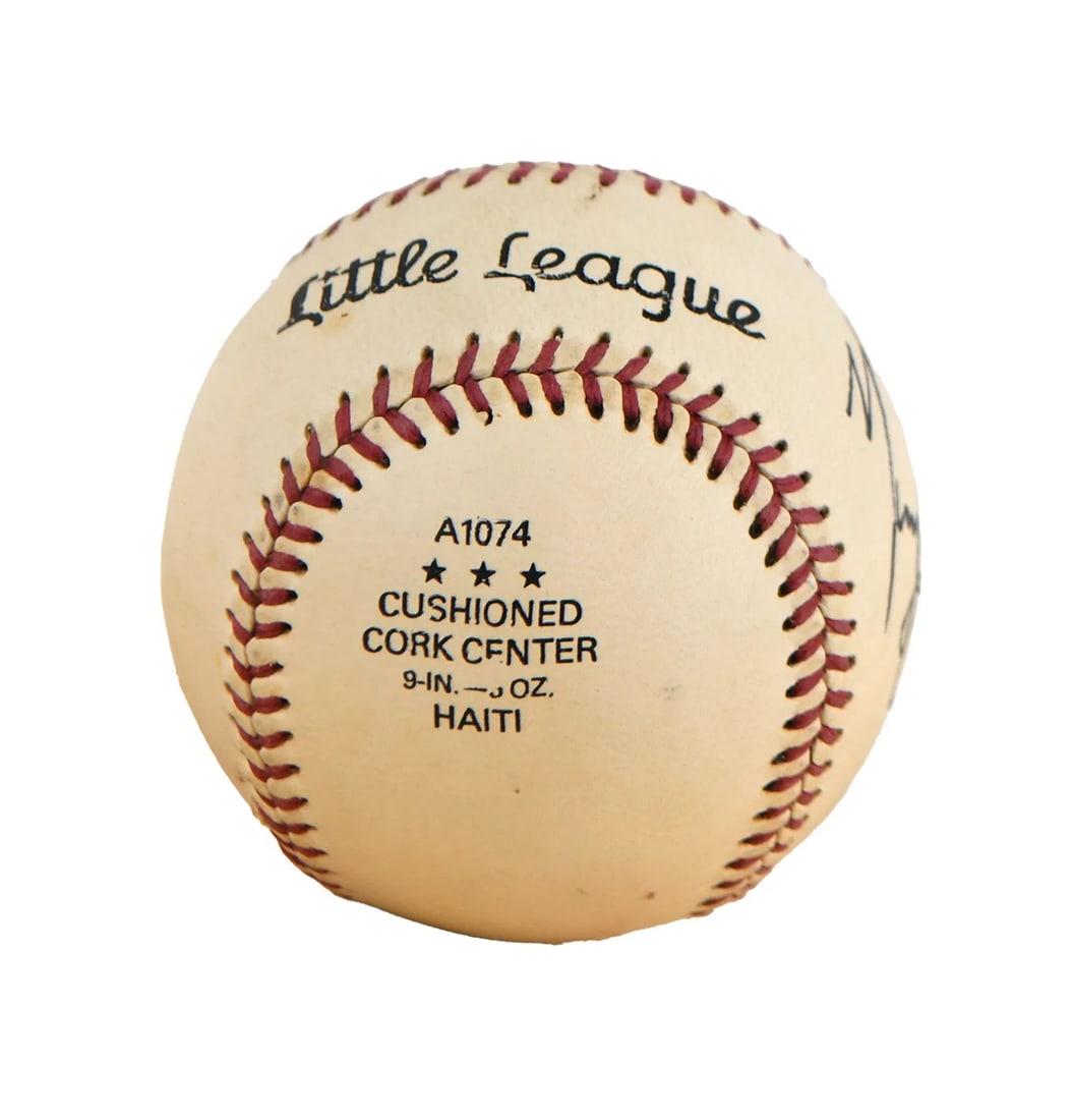 MICHAEL JACKSON (1958–2009), SIGNED BASEBALL - 4