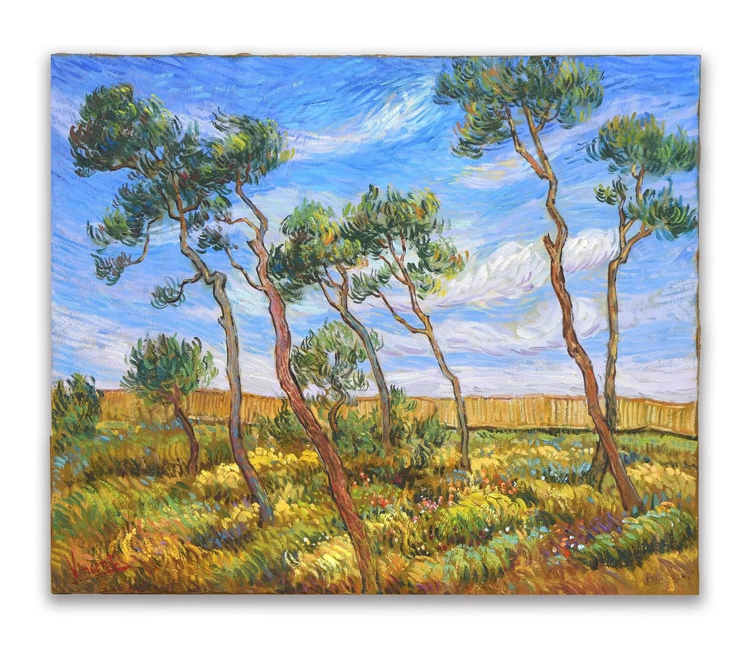 VINCENT VAN GOGH (1853–1890), ATTRIBUTED TO, OIL ON CANVAS (1 of 1)