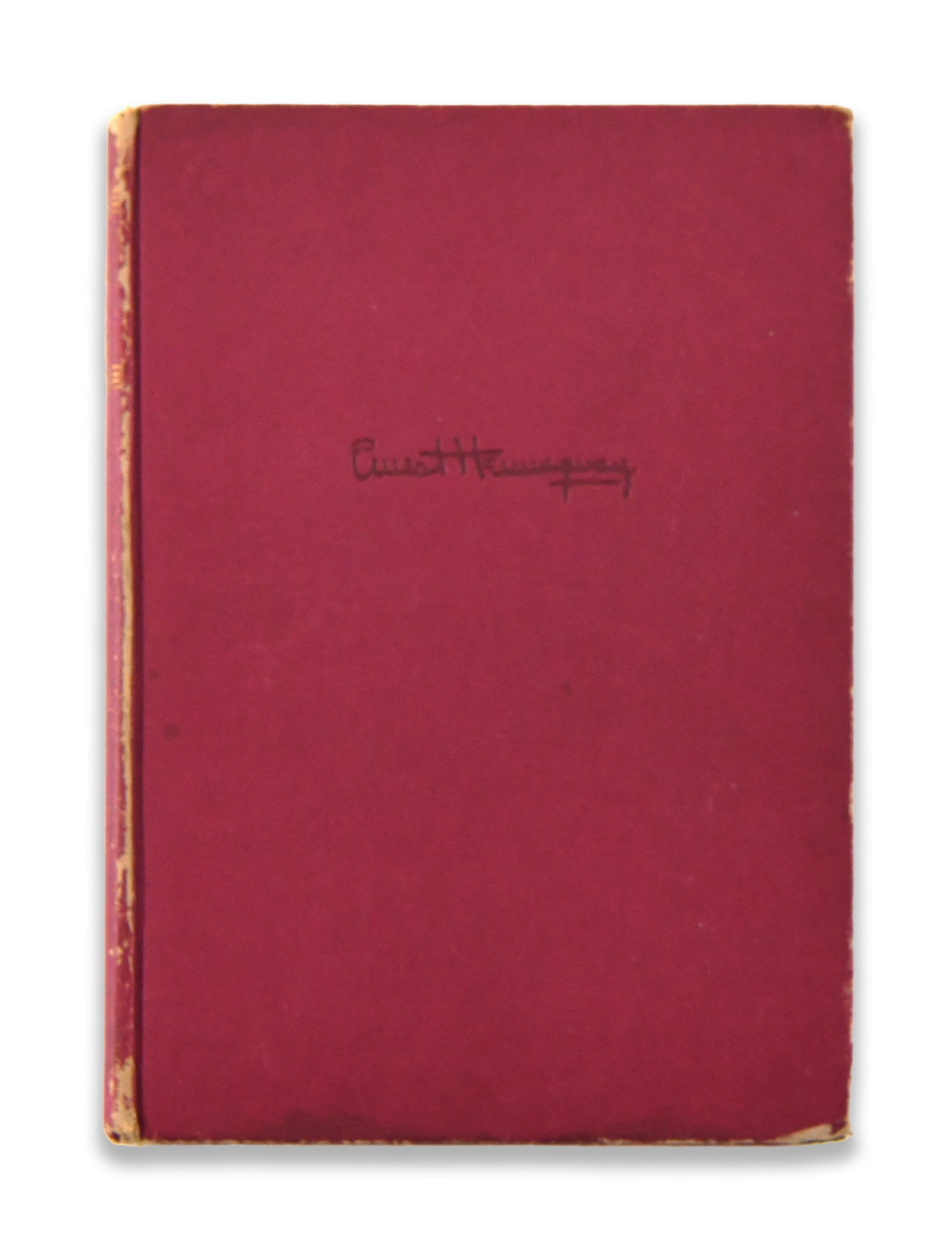 ERNEST HEMINGWAY - SIGNED FOR WHOM THE BELL TOLLS: ERNEST HEMINGWAY - SIGNED FOR WHOM THE BELL TOLLS Provenance and Authenticity: The lot is documented by the complete photographic record supplied for catalogue review, including views of the For Whom 