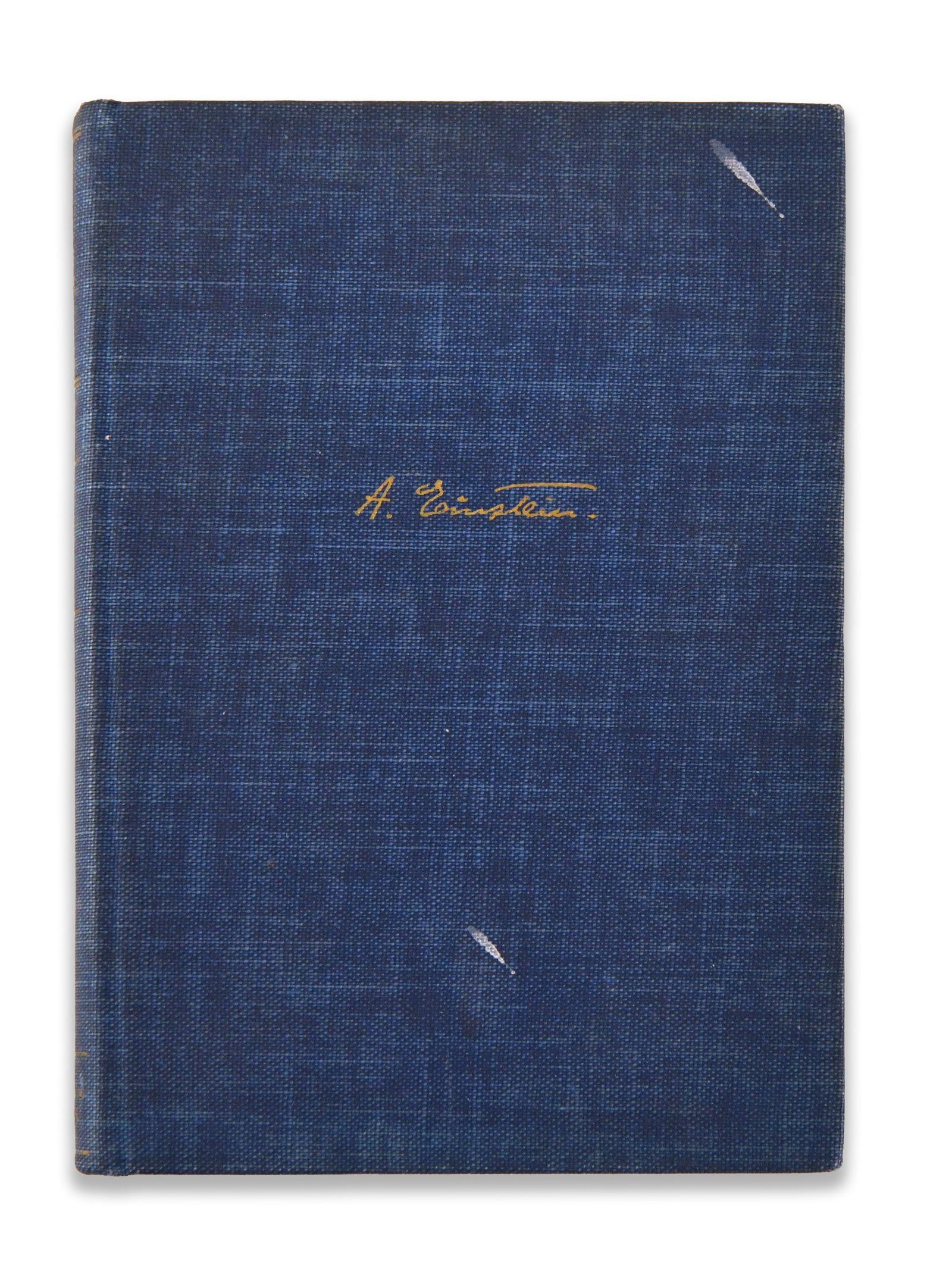 ALBERT EINSTEIN - SIGNED RELATIVITY: THE SPECIAL AND THE GENERAL THEORY (1 of 4)