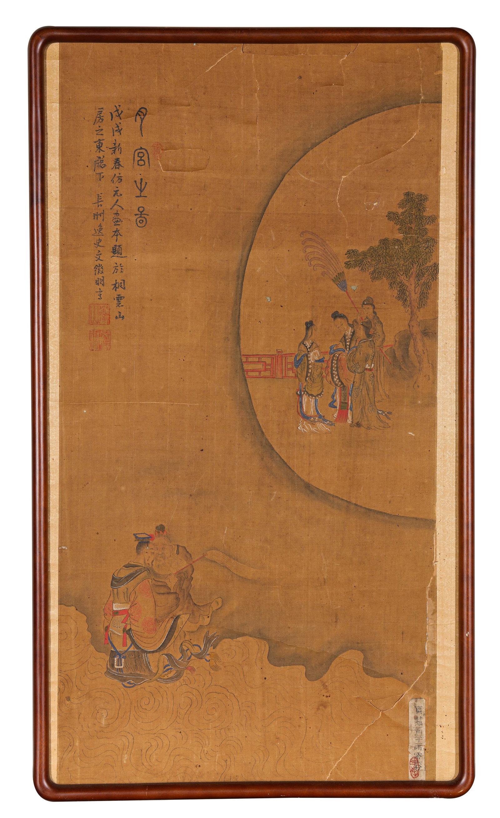WEN ZHENGMING (1470-1559), ATTRIBUTED TO, FIGURE NARRATIVE (1 of 4)