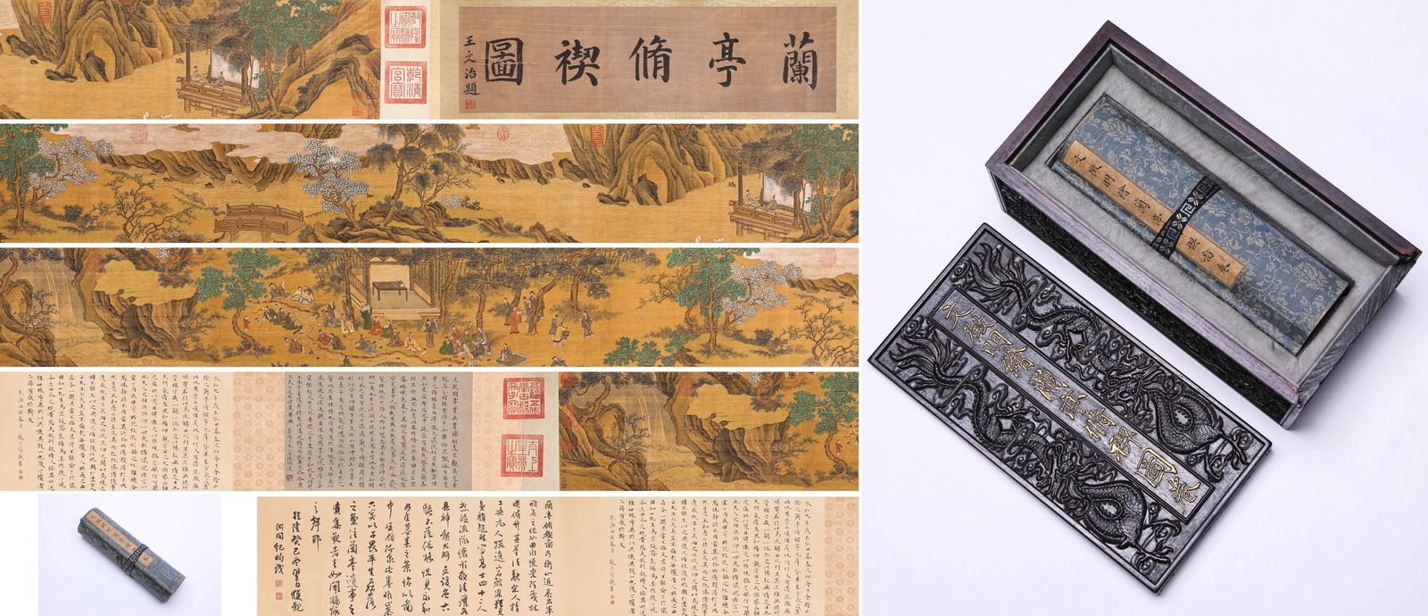 WEN ZHENGMING (1470-1559), ATTRIBUTED TO, ORCHID PAVILION GATHERING (1 of 14)
