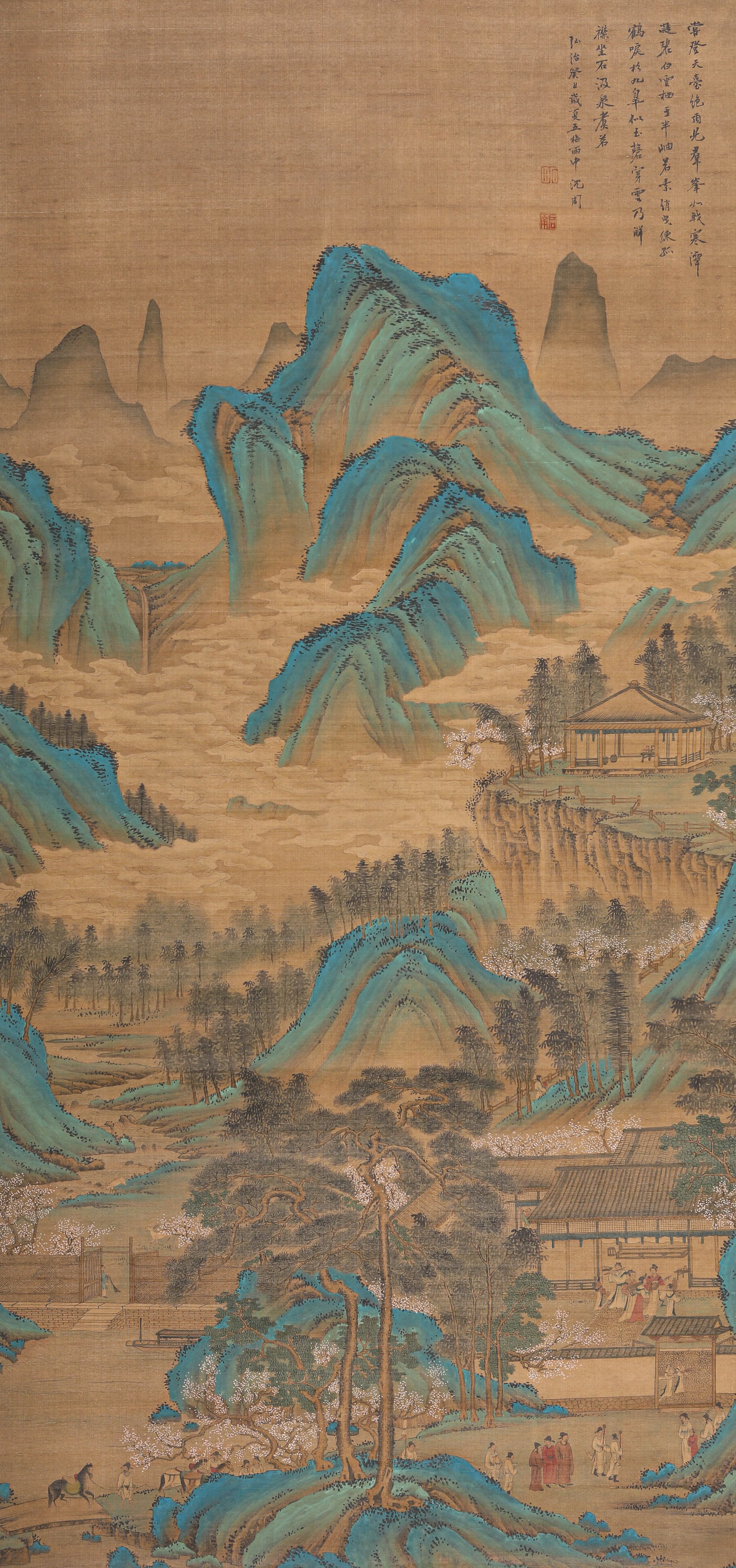 SHEN ZHOU (1427-1509), ATTRIBUTED TO, ENJOYING LIFE (1 of 9)
