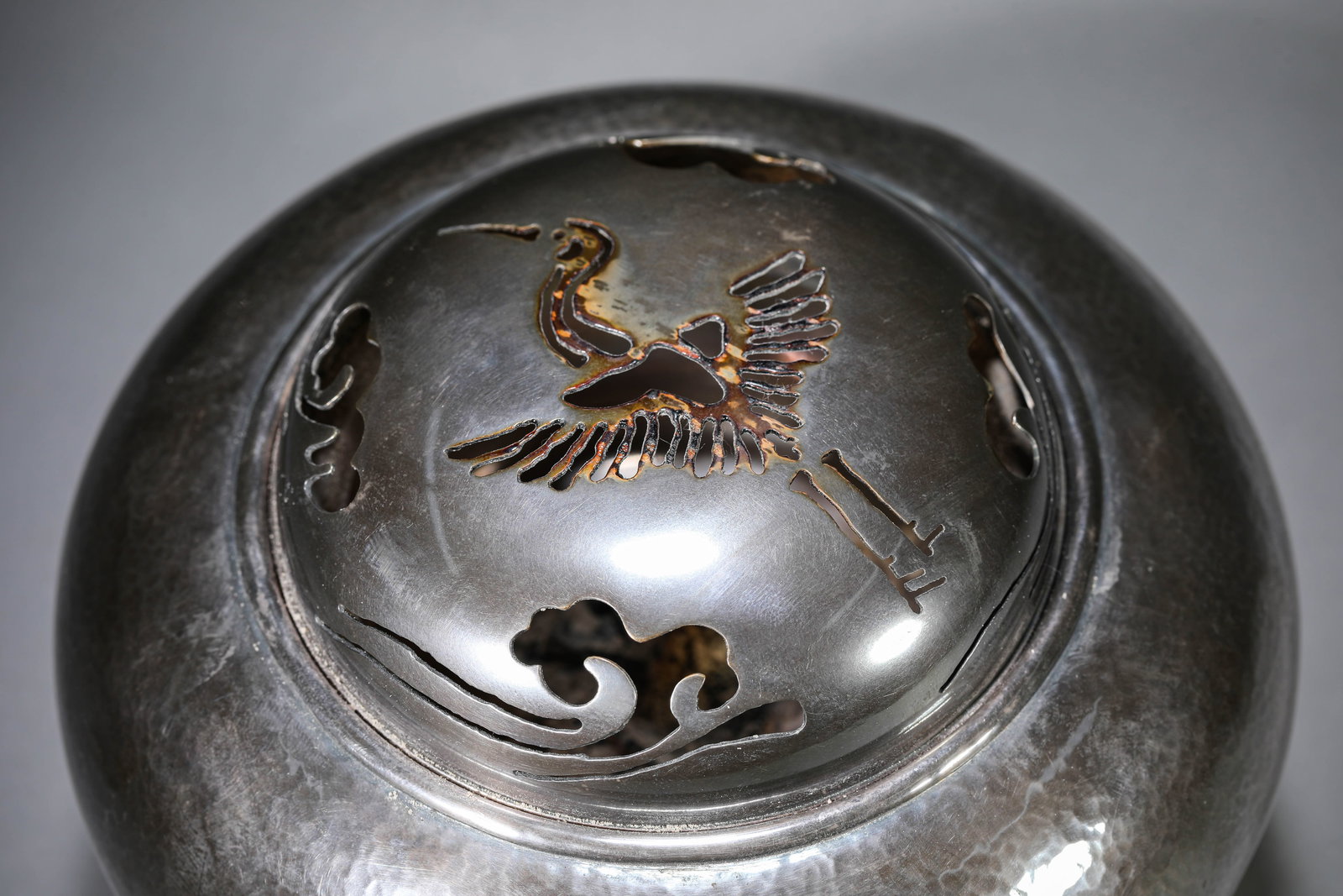 A SILVER CENSER - 2