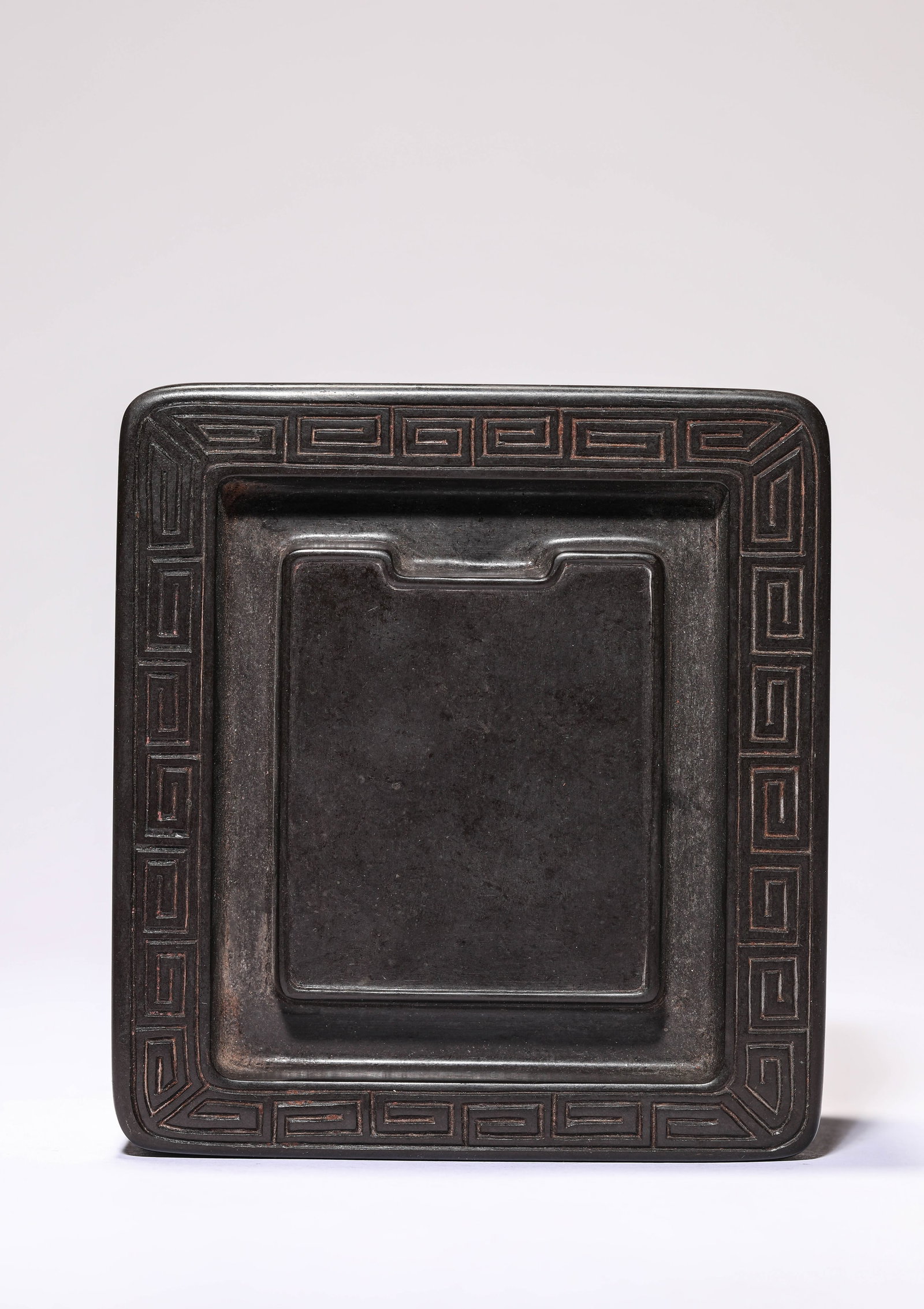 A 'FOUR GUARDIANS' INKSTONE - 4