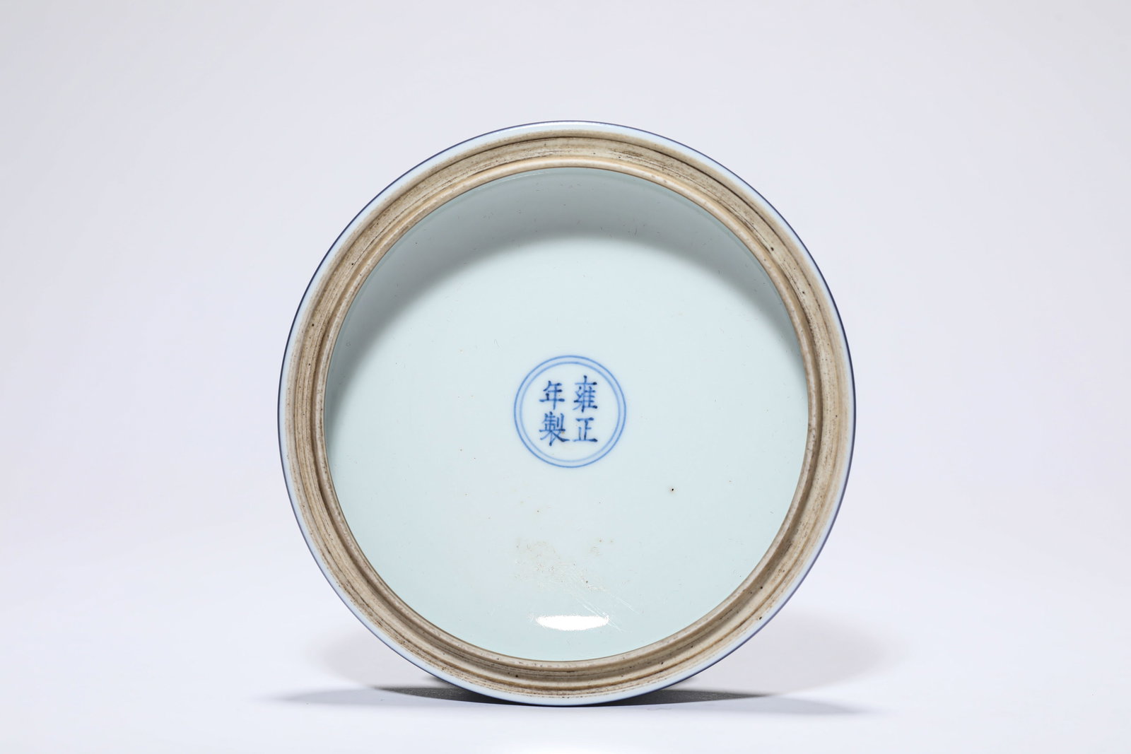 A BLUE-GLAZED COVERED JAR - 5