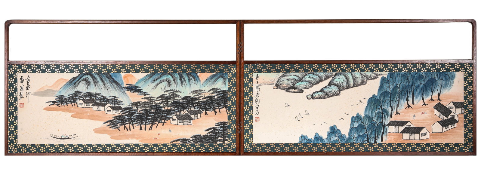 QI BAISHI (1864-1957), ATTRIBUTED TO, LANDSCAPE (1 of 5)