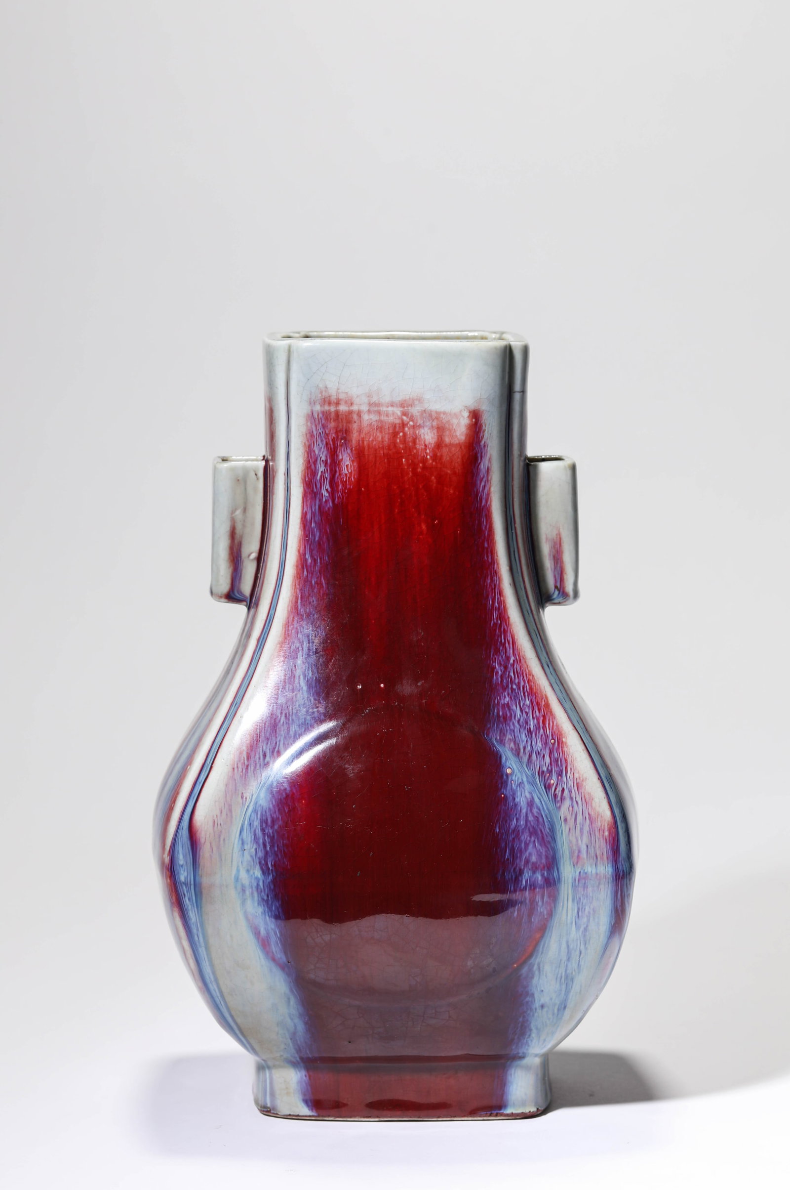 A FLAMBE-GLAZED VASE - 2