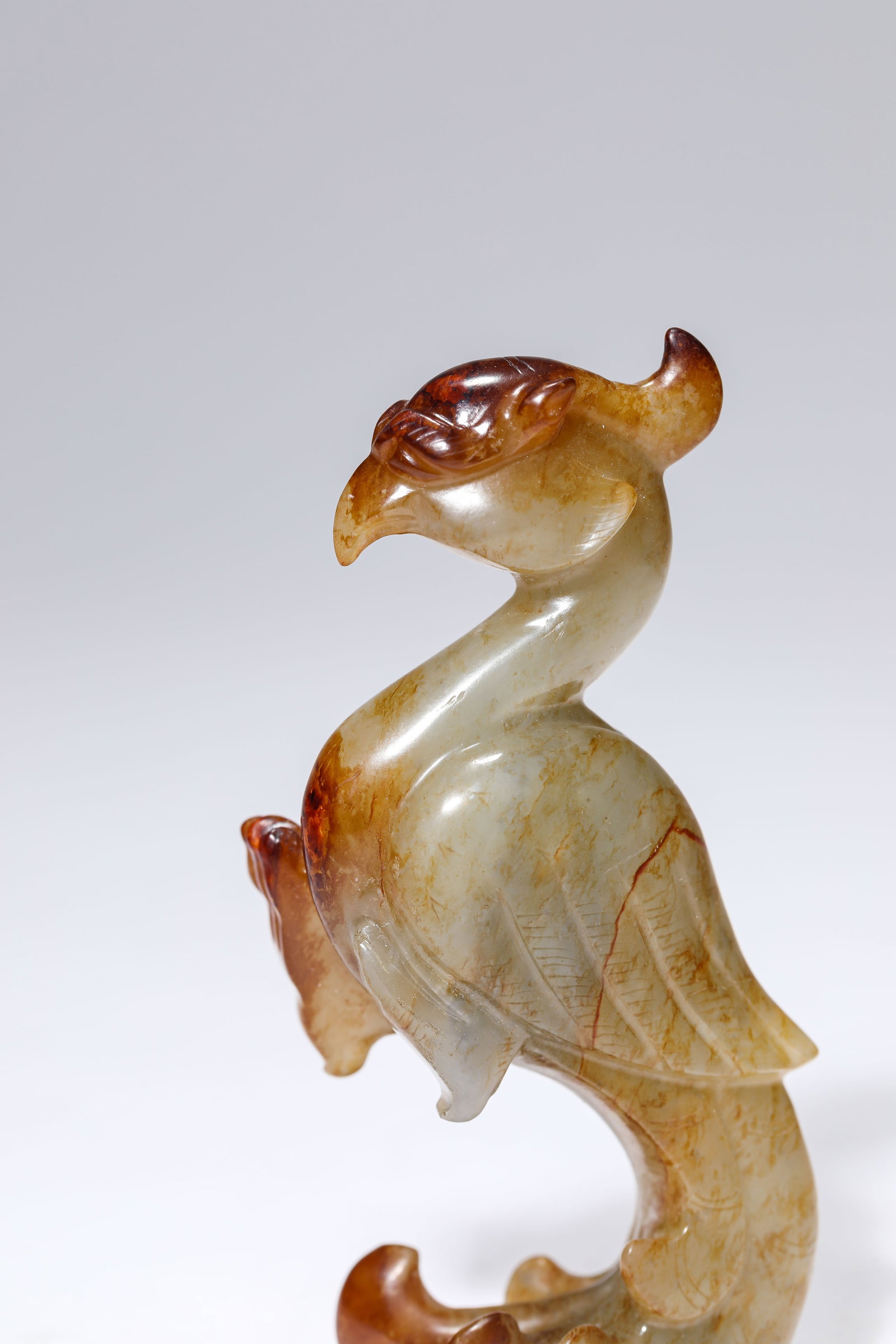 A JADE 'VERMILION BIRD' - 4